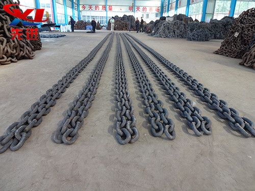 Slag fishing machine carburizing chain