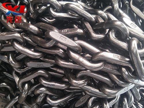 High strength compact chain for mining