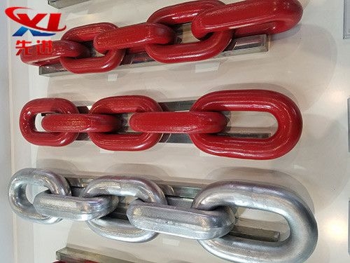 High strength compact chain for mining