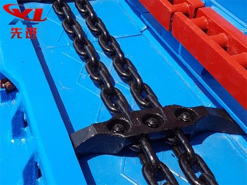 High strength round link chain for mining