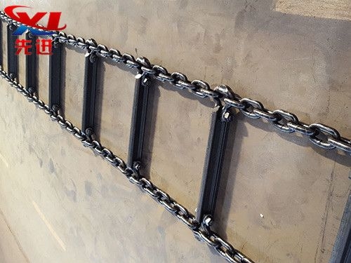 High strength round link chain for mining